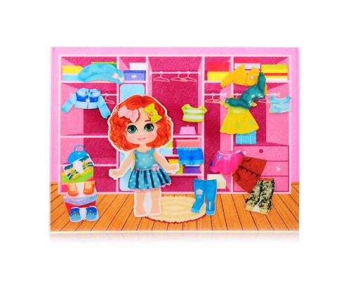 Набор из фетра на липучках "Одевашки" (европодвес)