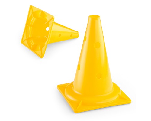 Конус с отверстиями (желтый)
