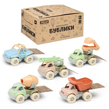 Машинка "Бублик" в шоу-боксе. Коллекция "Зефир"