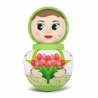 Неваляшка малая "Девочка" (п/пакет)