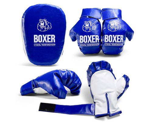 Боксерский набор синий