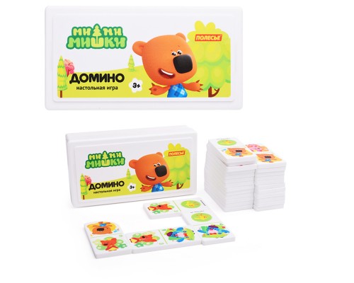 Настольная игра "Домино" "Ми-ми-мишки" (28 элементов)