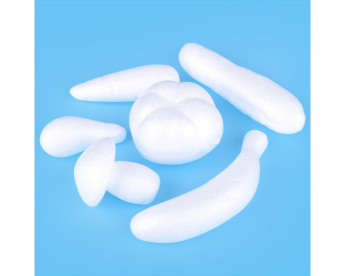 Набор заготовок для декорирования "Овощи фрукты" из пенополистирола