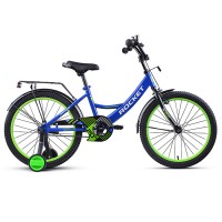 Велосипед 20" Rocket Gem, цвет синий/зеленый