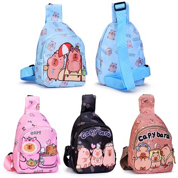 Сумка детская "Семья Капибар" 13*7*18 см.