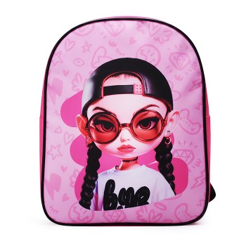 Рюкзак детский дошкольный 280/225/95 "Девочка 3D"