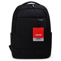 Рюкзак "Business" подростковый 43x31x14 см (19 л) 800 г, плотный износостойкий полиэстер с водоотталкивающей пропиткой, 2 отделения на молнии (одно с уплотненным отделением для ноутбука до 17 дюймов и книг и фиксатором на липучке, второе - с орг