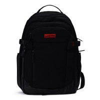 Рюкзак "Red Black" подростковый 48x31x17 см (25 л) 700 г, влагостойкий нейлон (боковые карманы и нижняя передняя планка - с антивандальным покрытием), 2 отделения на молнии (одно с уплотненным отделением для ноутбука до 17 дюймов и книг, другое 