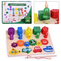 Игра развивающая "Веселая рыбалка - Машинки"