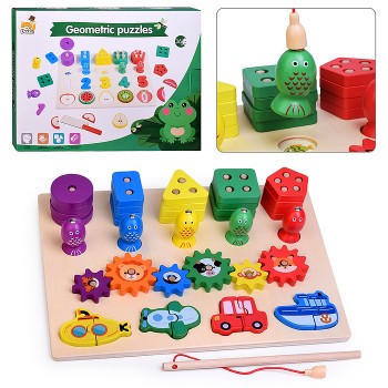 Игра развивающая "Веселая рыбалка - Машинки"