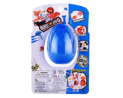 Игрушка-сюрприз B663-A3 "Подводный мир" на листе