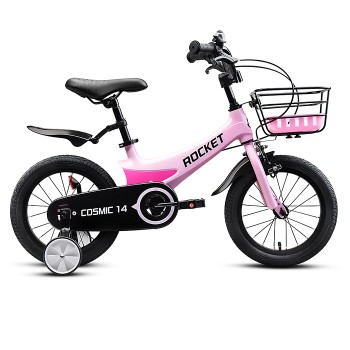 Велосипед 14" Rocket Cosmic, цвет розовый