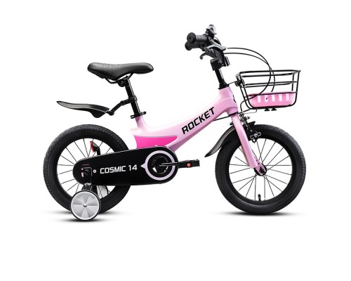 Велосипед 14" Rocket Cosmic, цвет розовый