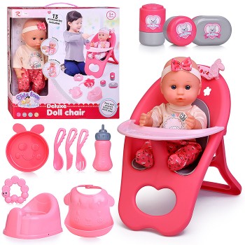 Пупс 85895 "Миша" с аксессуарами, в коробке