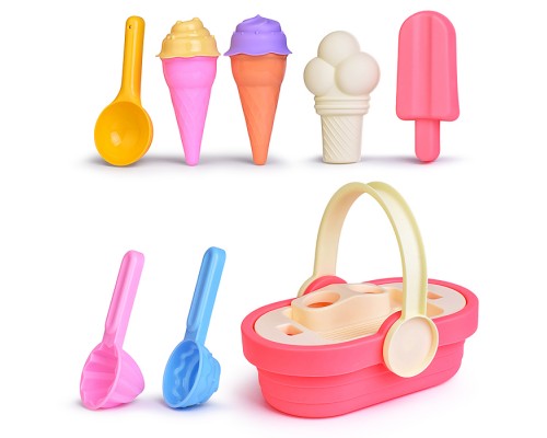 Набор для игры в песке "Весёлая песочница" в сетке