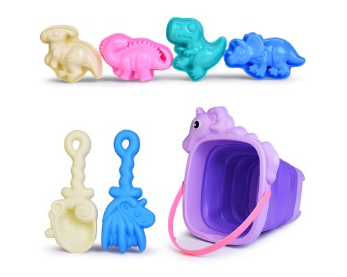 Набор для игры в песке "Динозаврик" (7 предметов)