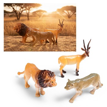 Набор животных "Пустынные странники" в пакете