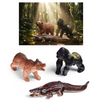 Набор животных "Ночные охотники" в пакете