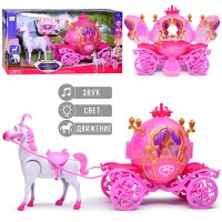 Набор карета "Путешествие в сказку-6" свет, звук, в коробке