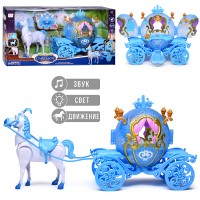 Набор карета "Путешествие в сказку-7" свет, звук, в коробке