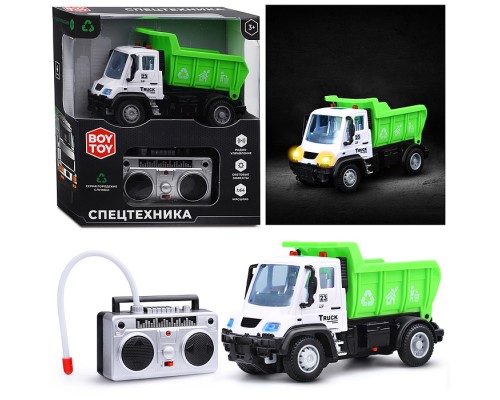 Машина "Спецтехника: Самосвал" р/у, в коробке