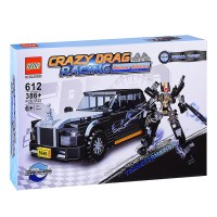 Конструктор "Молния-робот (386 дет.) в коробке