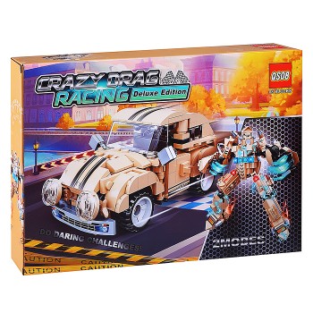 Конструктор "Гоночный балид" (346 дет.) в коробке