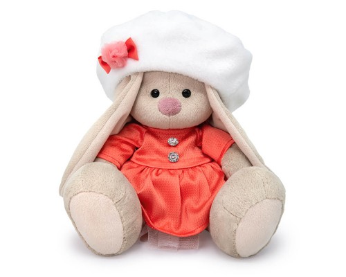 Зайка Ми в платье и берете (большой)