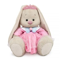 Зайка Ми в платье и розовой диадеме (большой)