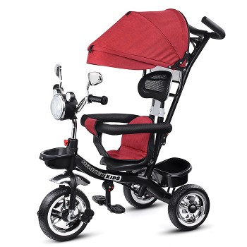 Велосипед 3-х колесный, красный