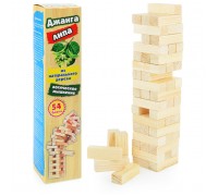 Настольная игра "Джанга Липа" большая (из натурального дерева)
