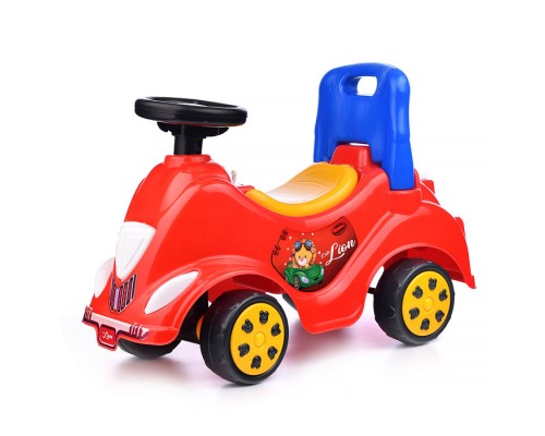 Игрушка Машина-каталка Cool Riders, с клаксоном, красн.