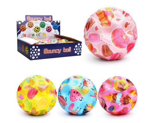 Мяч детский "Сладости" в коробке