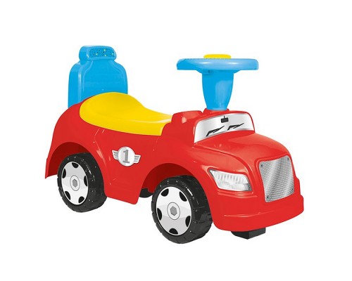 Машина-каталка step, звук, красная
