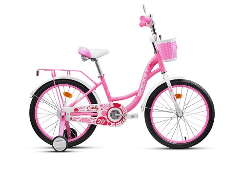 Велосипед 20" Rocket Candy, цвет розовый