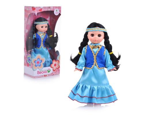 Кукла Эля в башкирском костюме