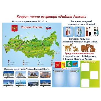 Панно "Родина Россия"