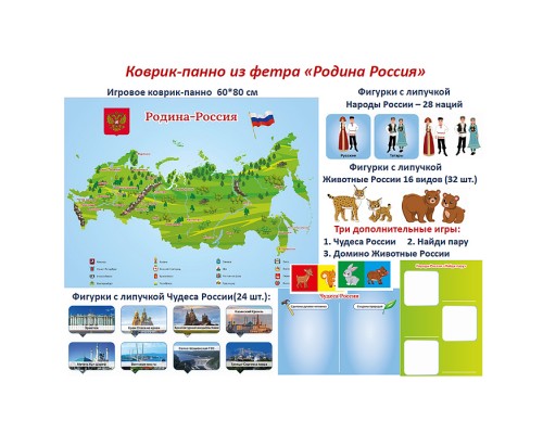 Панно "Родина Россия"