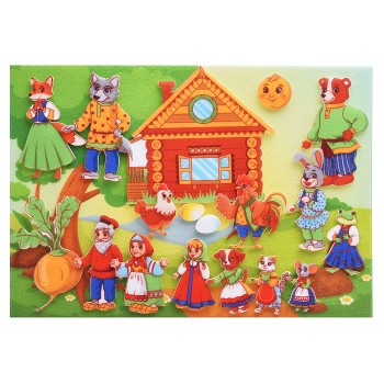 Сказки 5в1 новые, фетр