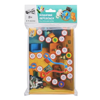 Бродилка в пакете "Кошачий переполох" А3