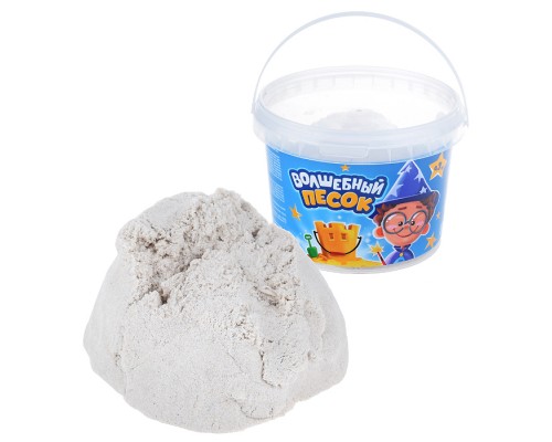 Кинетический песок "Волшебный песок" 700 гр., ведерко, песочный