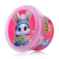 Слайм "Hero" Зайка розовый