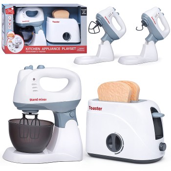 Набор бытовой техники "Миксер, тостер" в коробке