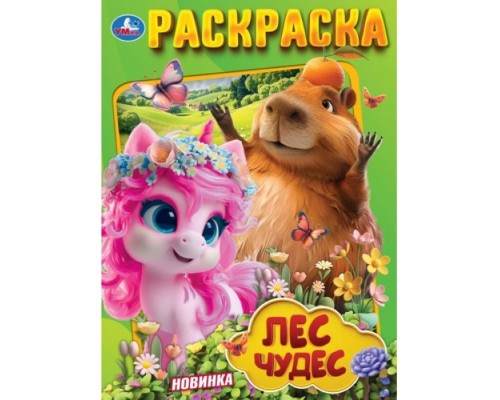 Раскраска "Лес чудес"