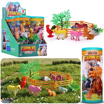 Набор животных "Парк зверей" в коробке