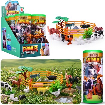 Набор животных "Поляна друзей" в коробке