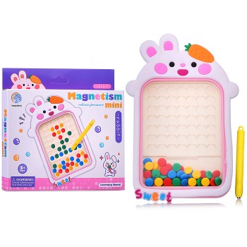 Мозаика "Зайка рисовай-ка" (магнитная) в коробке