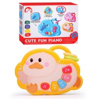 Пианино "Музыкальная утка" (на батарейках) в коробке