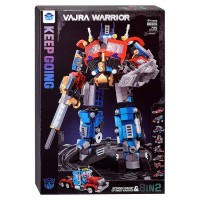 Конструктор "Машина" трансформирующаяся в робота (725 дет.) в коробке