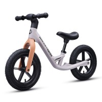 Беговел 12" Rocket, колеса надувные, рама нейлон, цвет серый